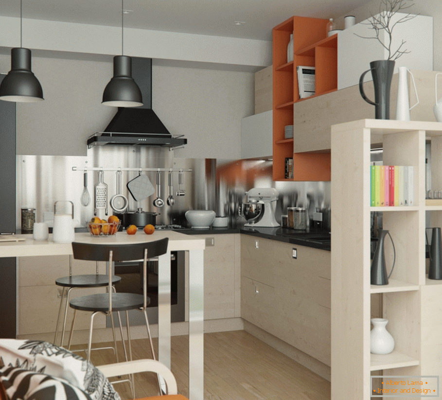 Designový interiér kuchyně