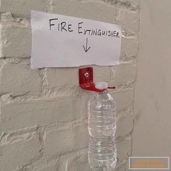 Prostor pro hasicí přístroj