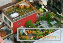 30 удивительных идей для оформления zahrada na střeše