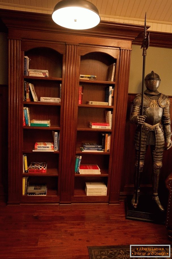 Knihovna a středověký rytíř