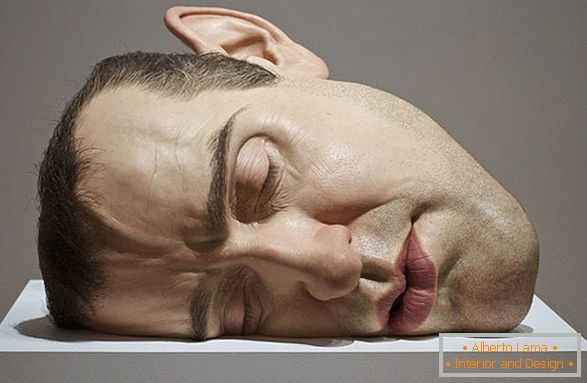 Socha hlavy člověka, Ron Maeska