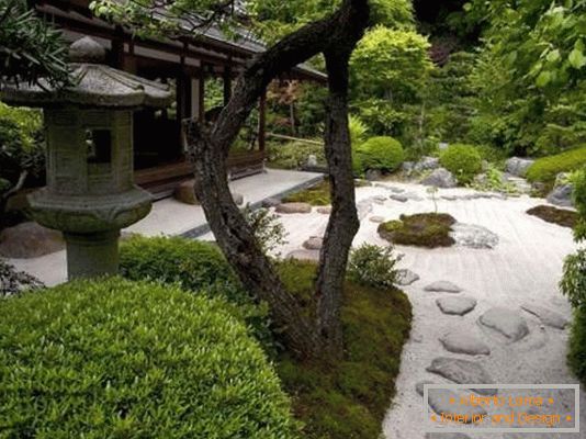 Čínská zahrada v duchu Zenu