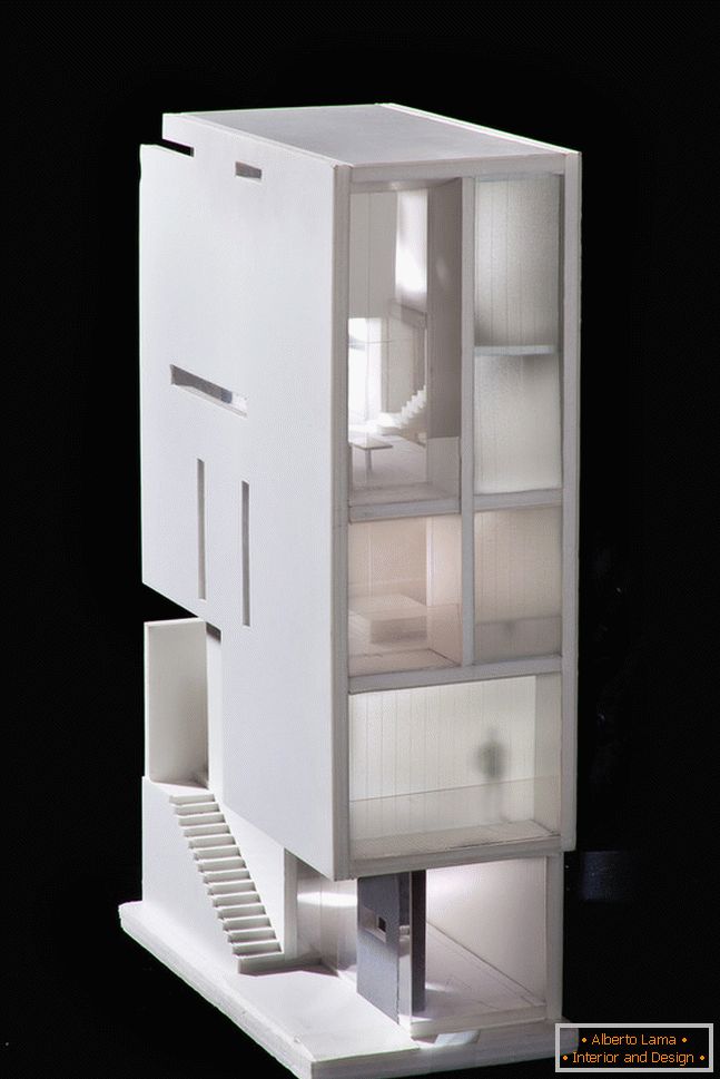Model ultrakompaktního domu