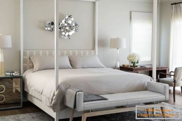 Luxusní lesklá ložnice