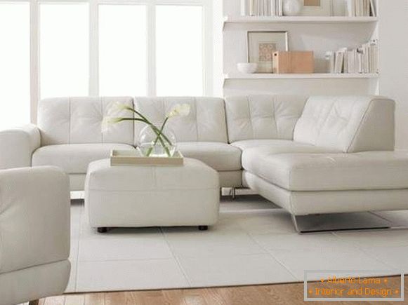 měkký bílý koberec, foto 3
