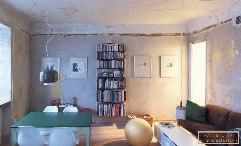 Interiér bytu ve skandinávském stylu