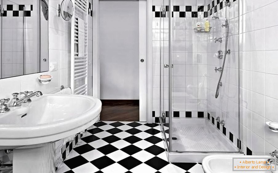 Koupelna ve stylu minimalismu