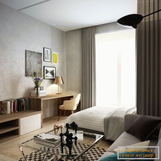design interiéru dvoupokojového bytu, foto 7