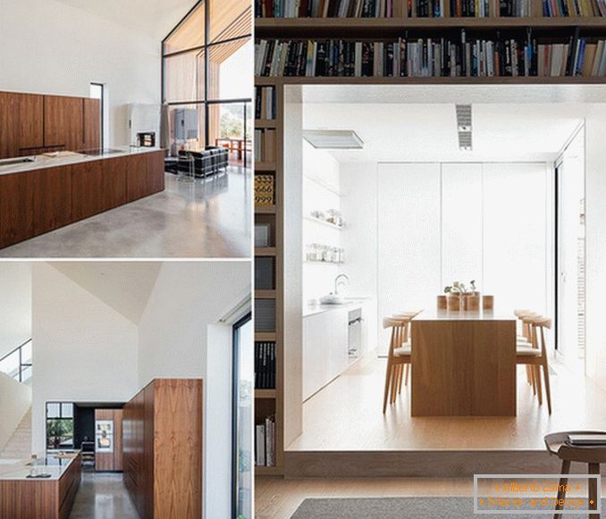 kuchyňský interiér v moderním stylu fotografie