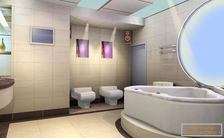 interiérový design-koupelny