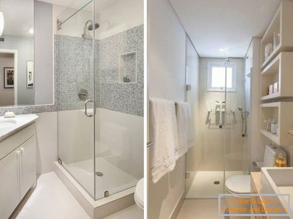 Koupelna - designová koupelna v kombinaci se sprchovým koutem