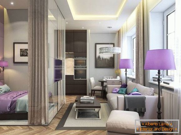 Apartmán s jednou ložnicí v luxusním stylu