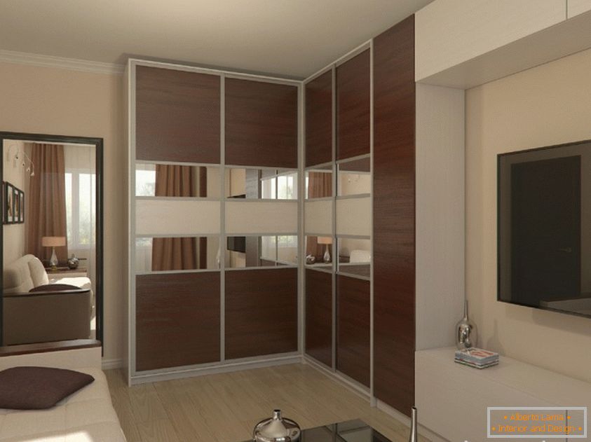 Návrh designu obývacího pokoje