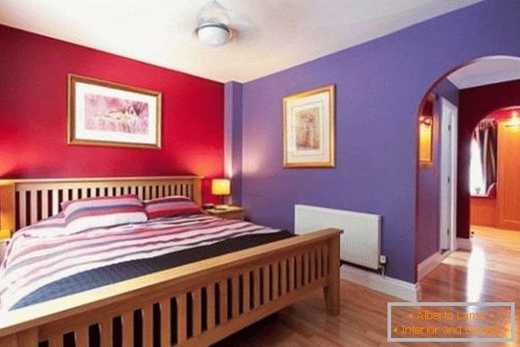 Luxusní barvy na stěny ložnice