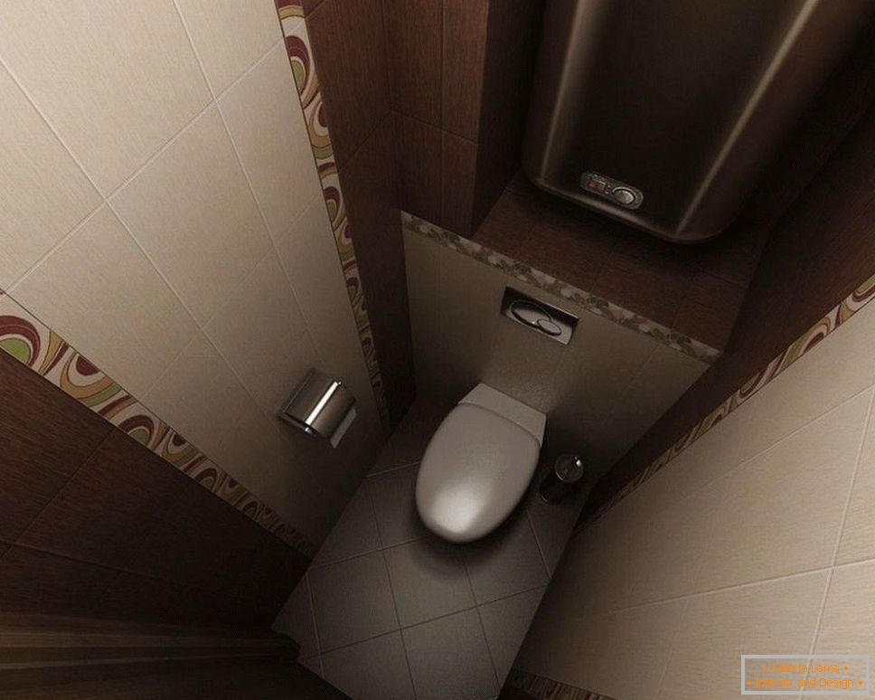 malý design toalety + fotografie