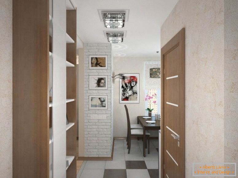 osvětlení-v-design-interiér-úzké místnosti