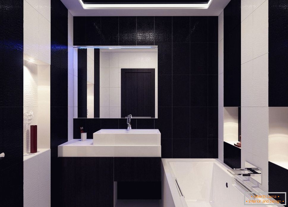 Koupelna ve stylu minimalismu