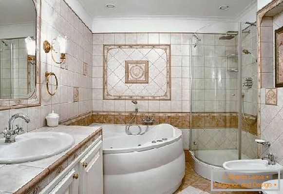 koupelnový design kombinovaný s WC, foto 30