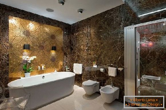 design malé koupelny kombinované s WC, foto 33
