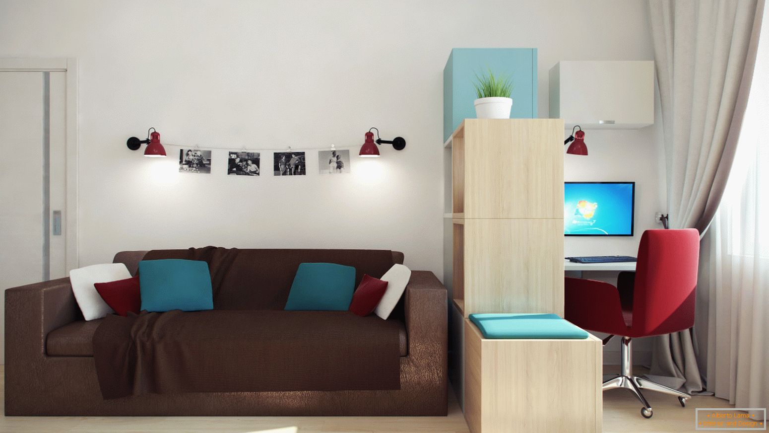 Pohodlný čalouněný nábytek v obývacím pokoji