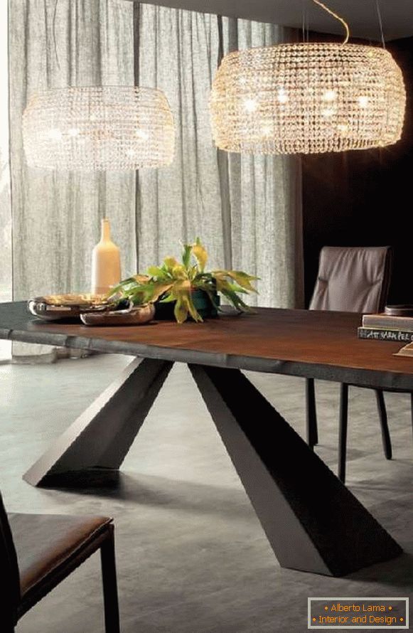 designové dřevěné stoly, foto 4