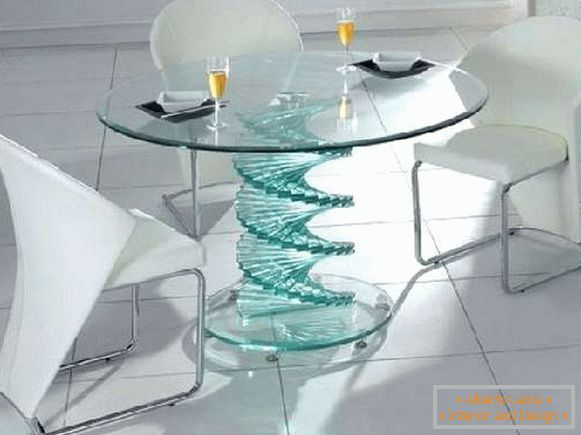 designové stoly ze skla, foto 9