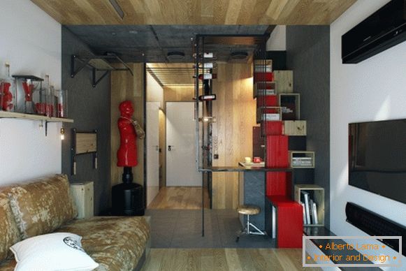 Stylový designový apartmánový pokoj 18 m2 M