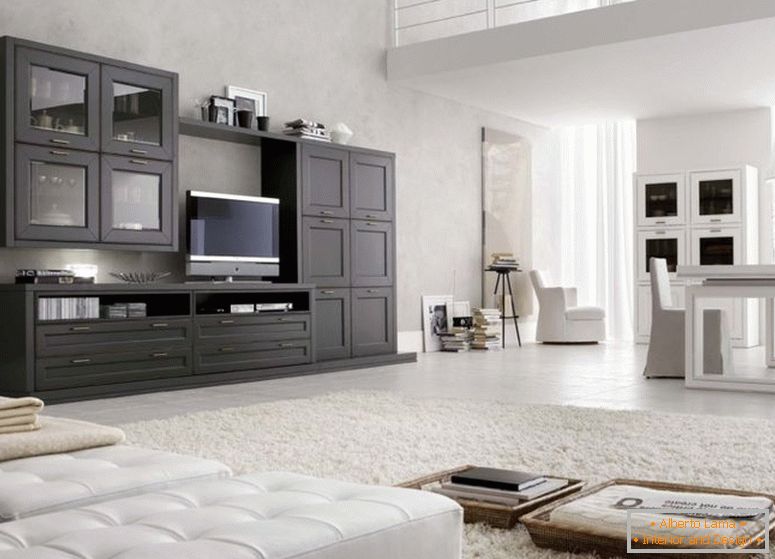 Moderní nábytek pro obývací pokoj