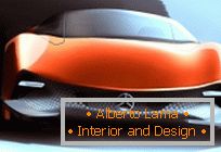Futuristický Mercedes od designéra Olivera Elstu