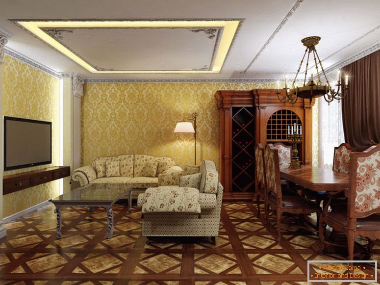 interiér-obývací pokoj-ve-klasickém stylu