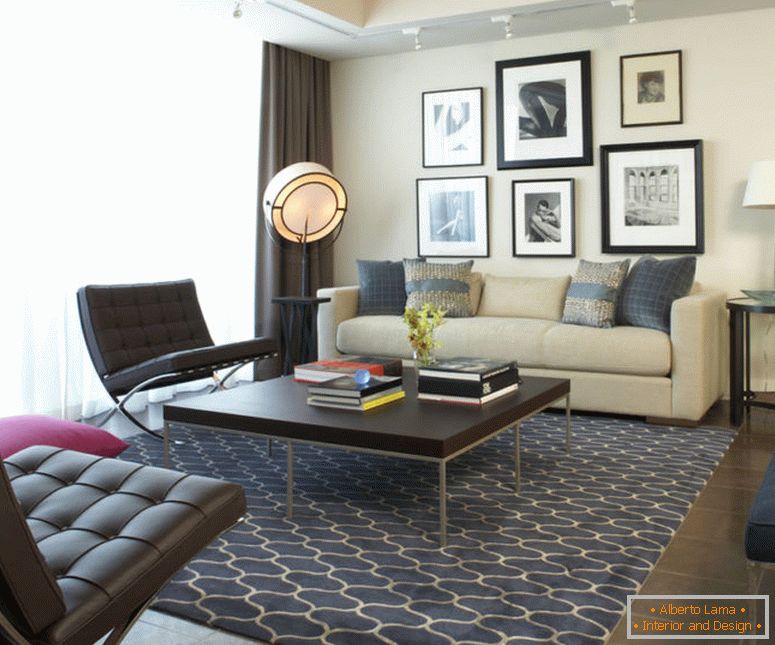 krásný obývací pokoj-koberce-moderní
