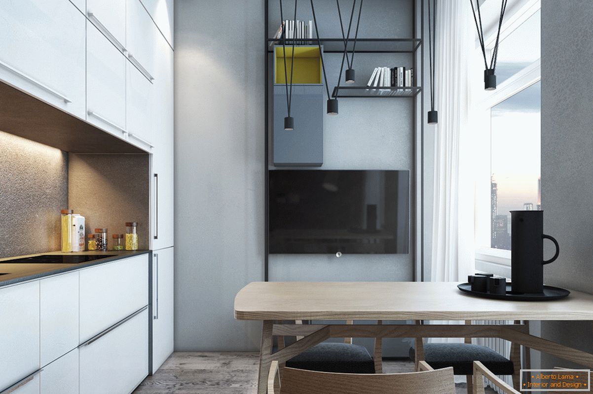 Design pro malý byt ve skandinávském stylu - фото 2