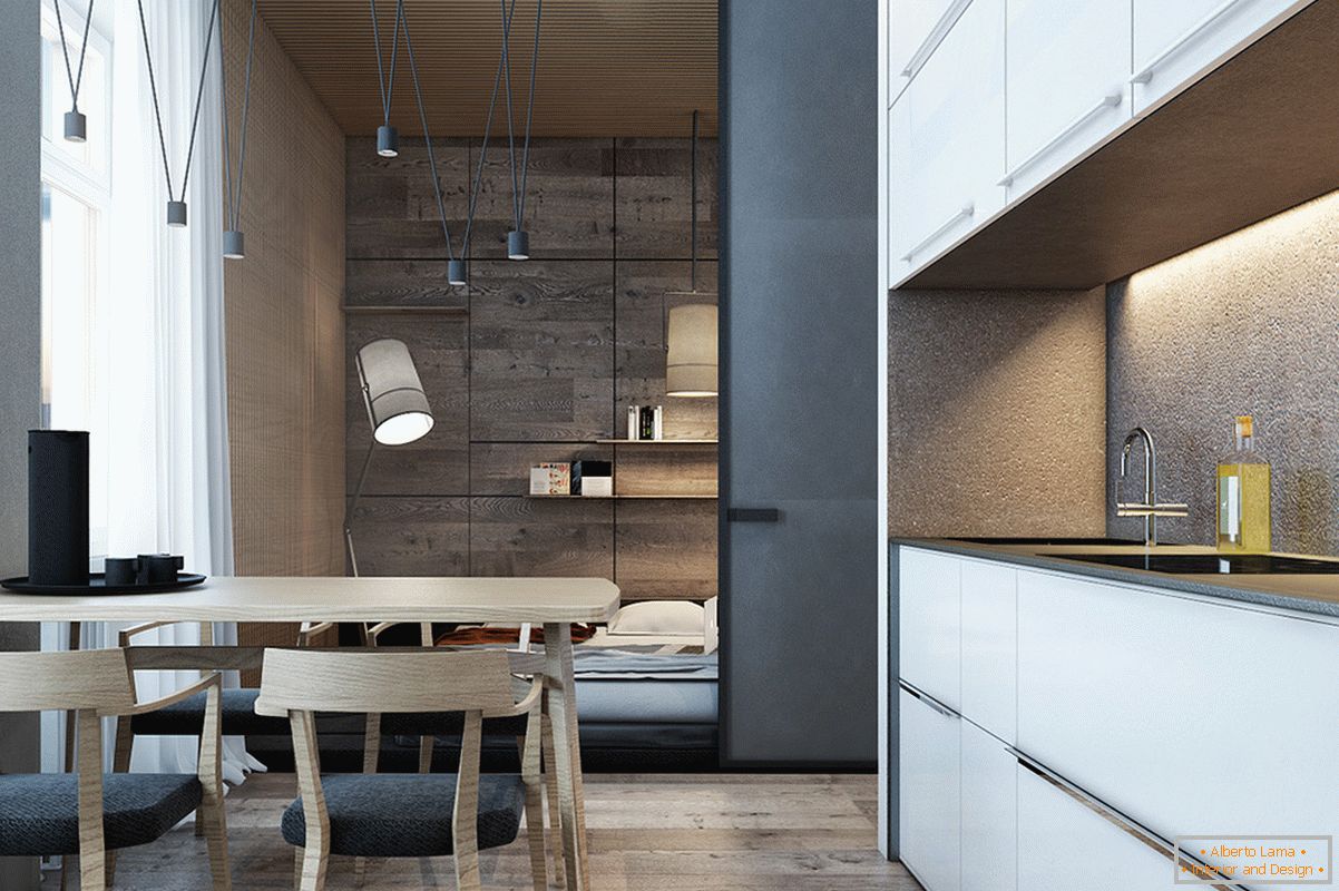 Design pro malý byt ve skandinávském stylu - фото 3