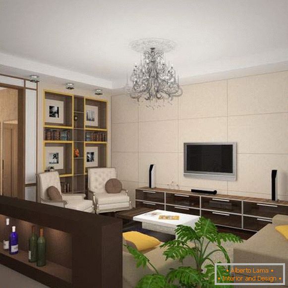 Studio apartmán - moderní interiérový design