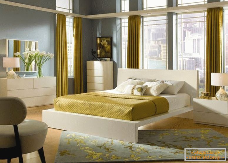 přiléhavé-ikea-bed-sety-s-současný-ložnice-s-dřevěný-headboard-a-footboard-také-plovoucí-noční nábytek-nápady-také-bílé-skříňky-s-čtvercové zrcadlo-a- stolní lampa