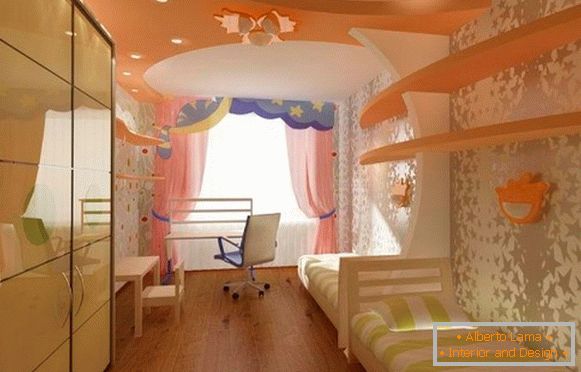 dětský pokoj interiéru pro dívku 12 let stará fotka
