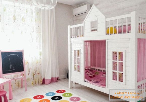design dětské místnosti pro dívky Foto interiéry