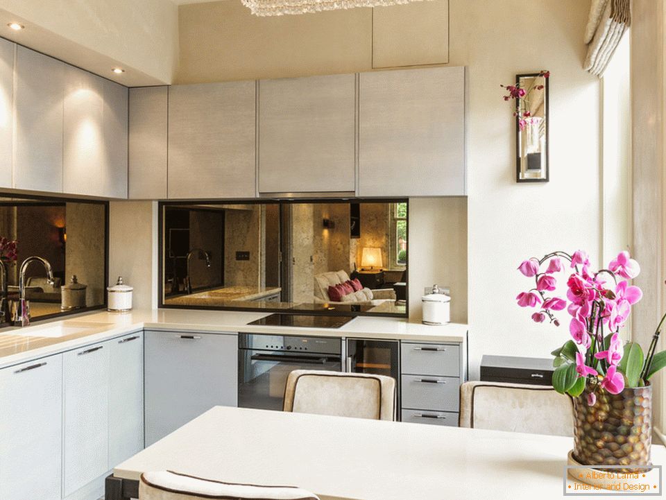 Kuchyňský stylový malý byt