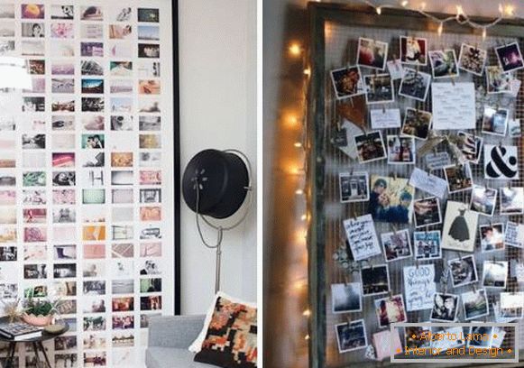 Stylový velký rámeček pro fotografie na zeď