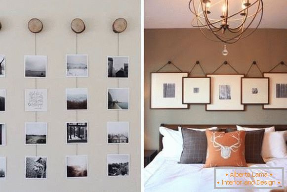 Krásné fotografie na zeď - zajímavý design místnosti