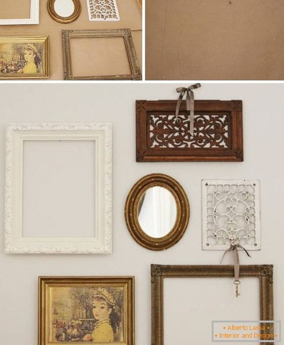 Jak zavěsit rámeček pro fotografie na zeď s vlastními rukama