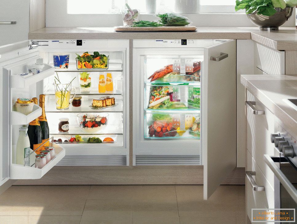 Moderní lednička