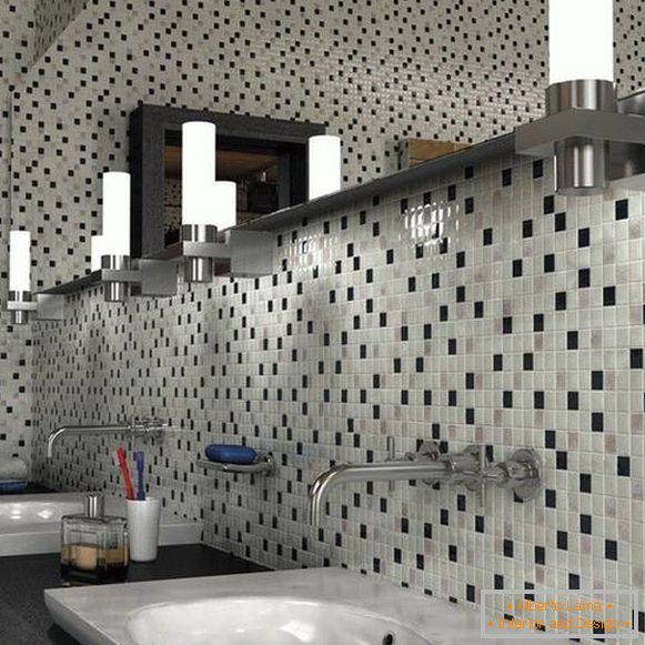 mozaikové dlaždice pro koupelnu, foto 30