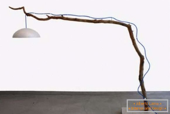 Stropní svítidlo s vlastními rukama - foto stojací lampy