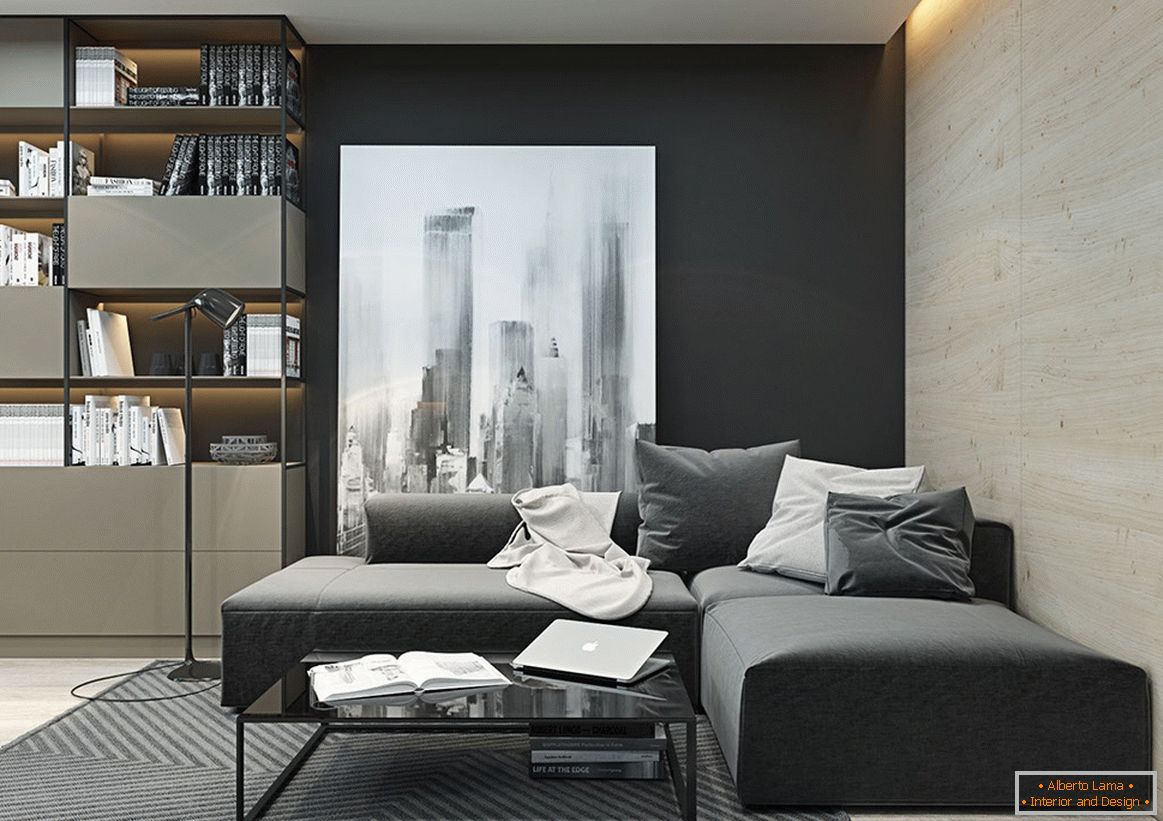 Interiér studiového apartmánu z YØ DEZEEN - foto 1