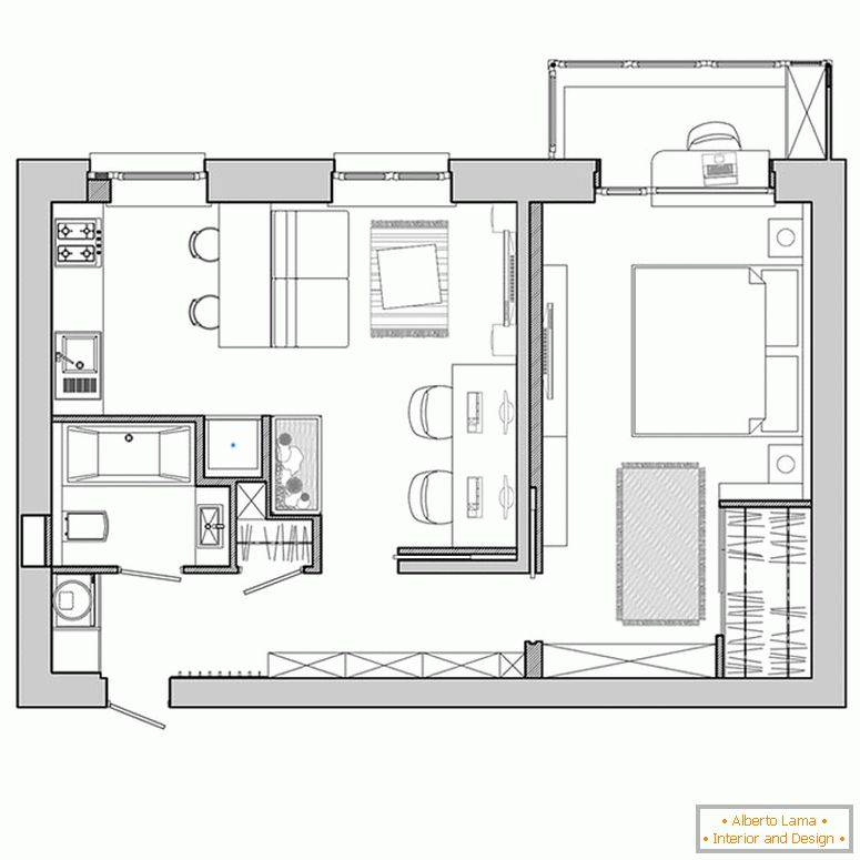 Plánировка маленькой квартиры