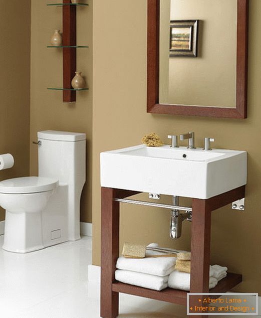 Obvazový stolek DecoLav's Infusion v designu malé koupelny