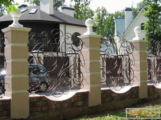 ворота и ploty pro soukromý dům фото