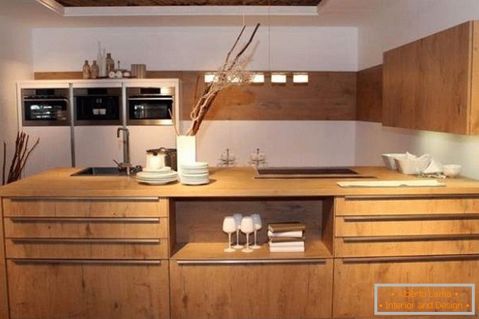 kuchyň ze dřeva vlastními rukama, foto 1