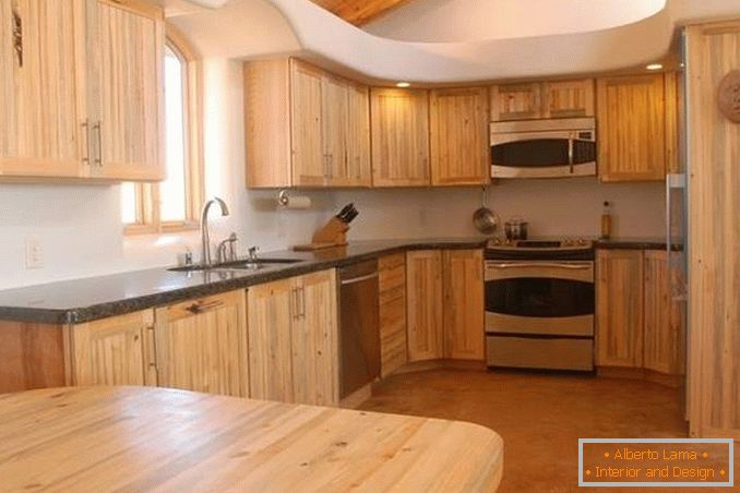 kuchyň ze dřeva vlastními rukama, foto 12